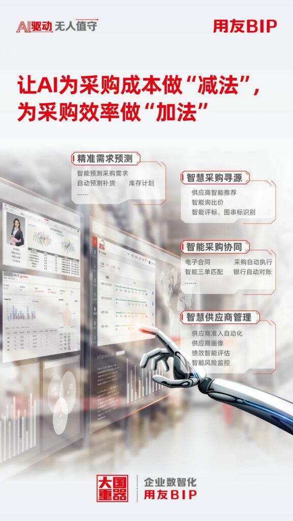 讓AI為採購成本做“減法”，為採購效率做“加法”
